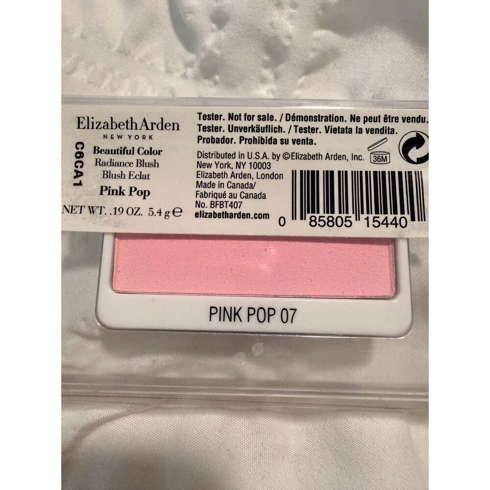 NIB Elizabeth Arden Radiance Blush in 07 Pink Pop Refill